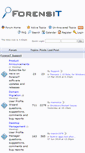 Mobile Screenshot of forum.forensit.com